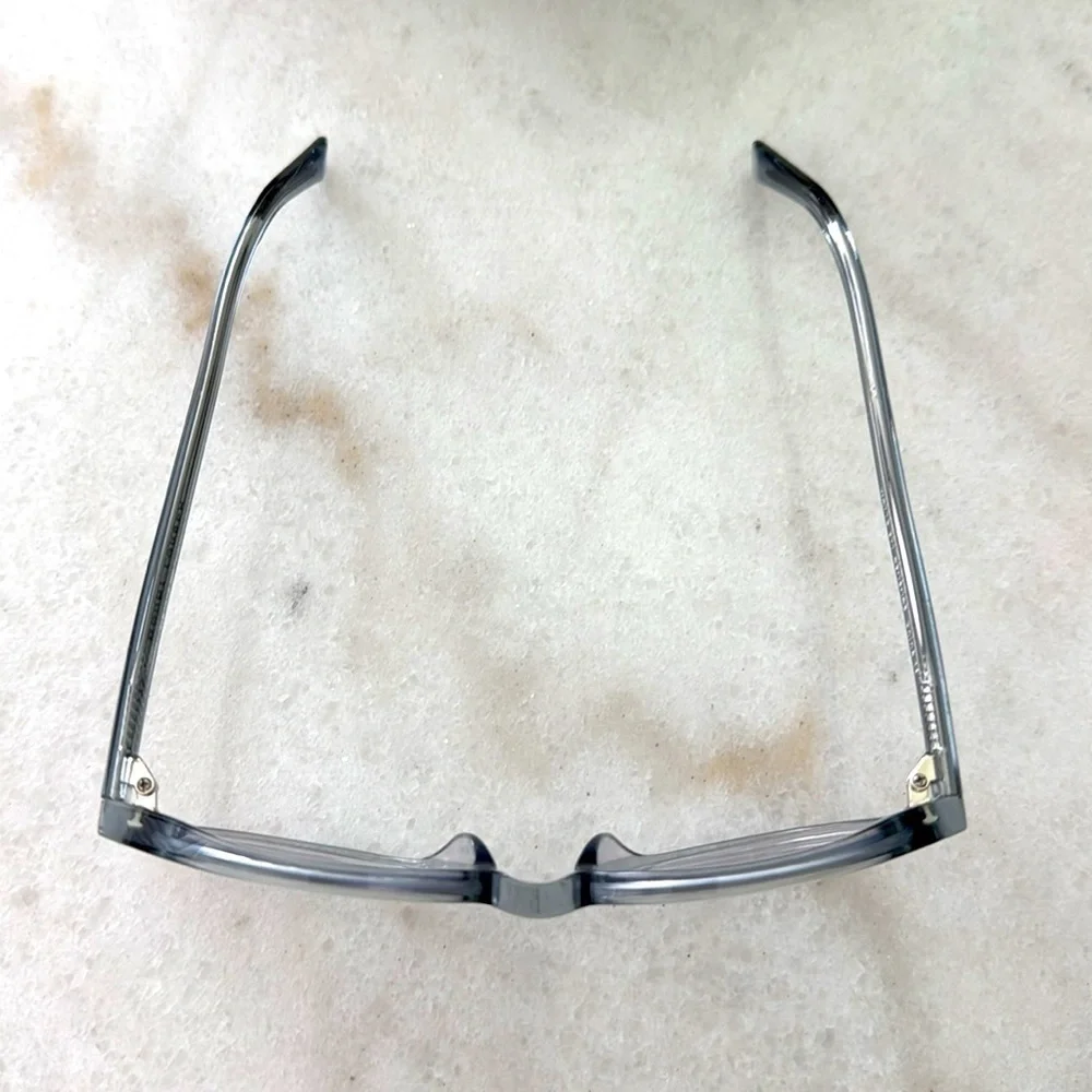 Warby Parker Watts 371 Pacific Crystal Eyeglasses Frames 49-18-145 With Case